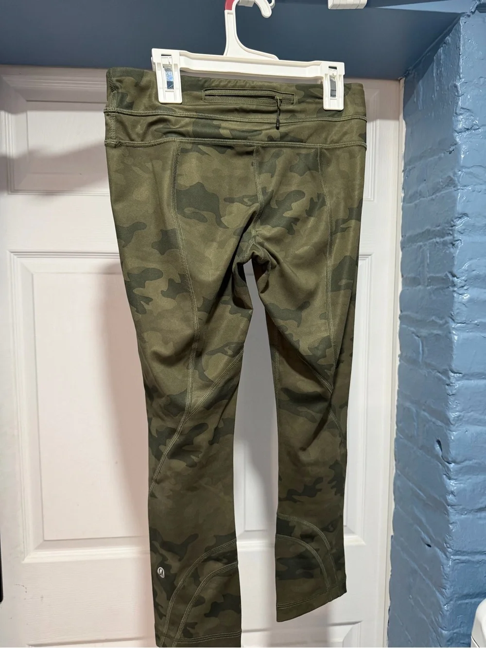 lululemon athletica Olive Green Camo Leggings